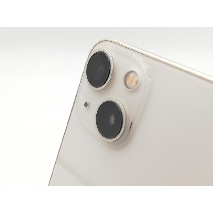 【中古】Apple au 【SIMフリー】 iPhone 13 mini 128GB スターライト MLJE3J/A【柏】保証期間１ヶ月【ランクC】の画像