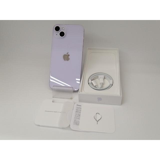 【中古】Apple 国内版 【SIMフリー】 iPhone 14 Plus 256GB パープル MQ4M3J/A【戸塚】保証期間１ヶ月【ランクA】の画像