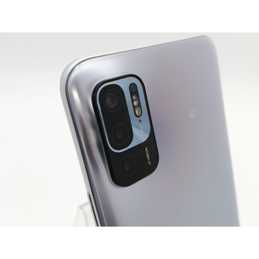 中古】Xiaomi au 【SIMフリー】 Redmi Note 10 JE クロームシルバー