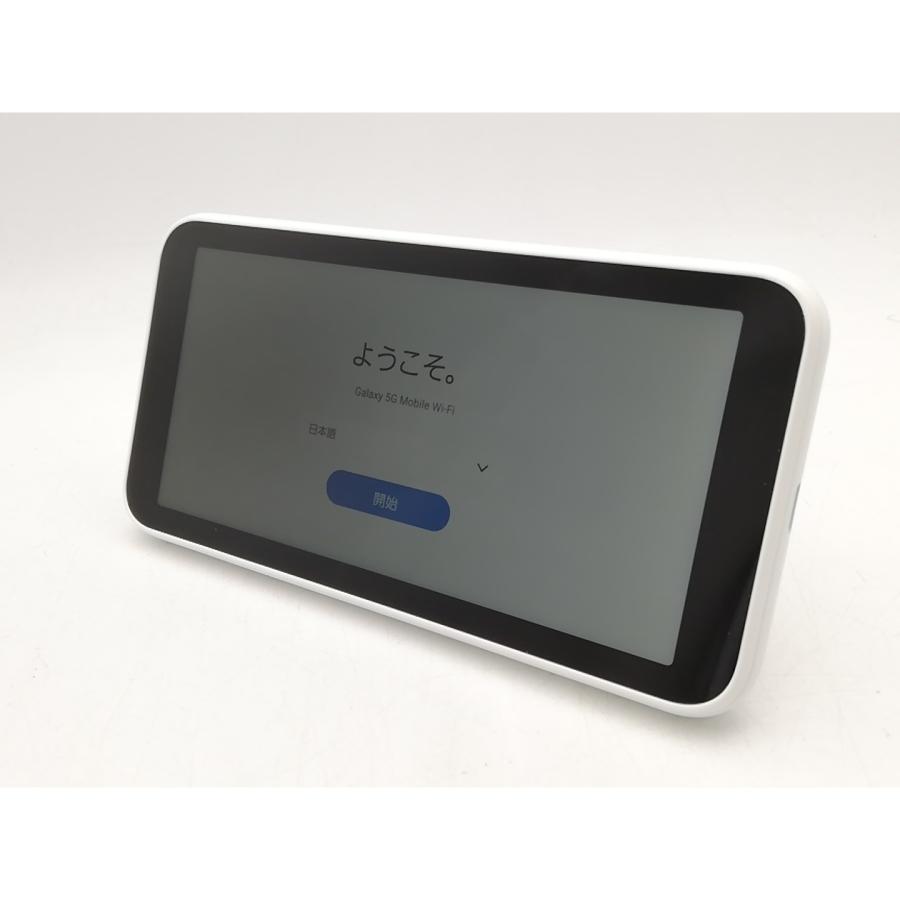 中古】SAMSUNG au 【SIMフリー】 Galaxy 5G Mobile Wi-Fi SCR01