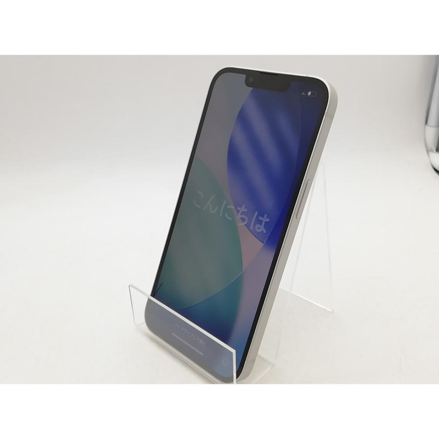 【中古】Apple SoftBank 【SIMフリー】 iPhone 13 128GB スターライト MLND3J/A【柏】保証期間１ヶ月【ランクA】の画像