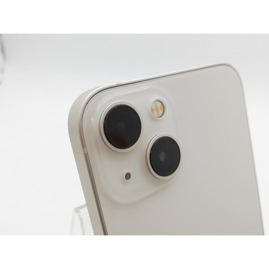 【中古】Apple SoftBank 【SIMフリー】 iPhone 13 128GB スターライト MLND3J/A【柏】保証期間１ヶ月【ランクA】の画像