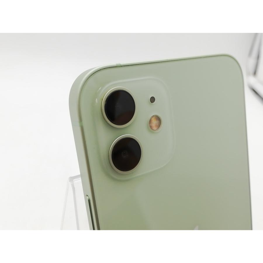 【中古】Apple SoftBank 【SIMロック解除済み】 iPhone 12 128GB グリーン MGHY3J/A【柏】保証期間１週間【ランクC】の画像