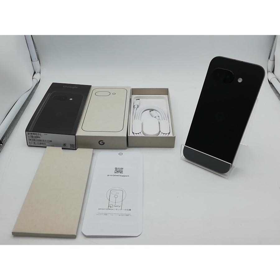 【中古】Google docomo 【SIMフリー】 Pixel 9a オブシディアン 8GB 128GB【柏】保証期間１ヶ月【ランクA】の画像