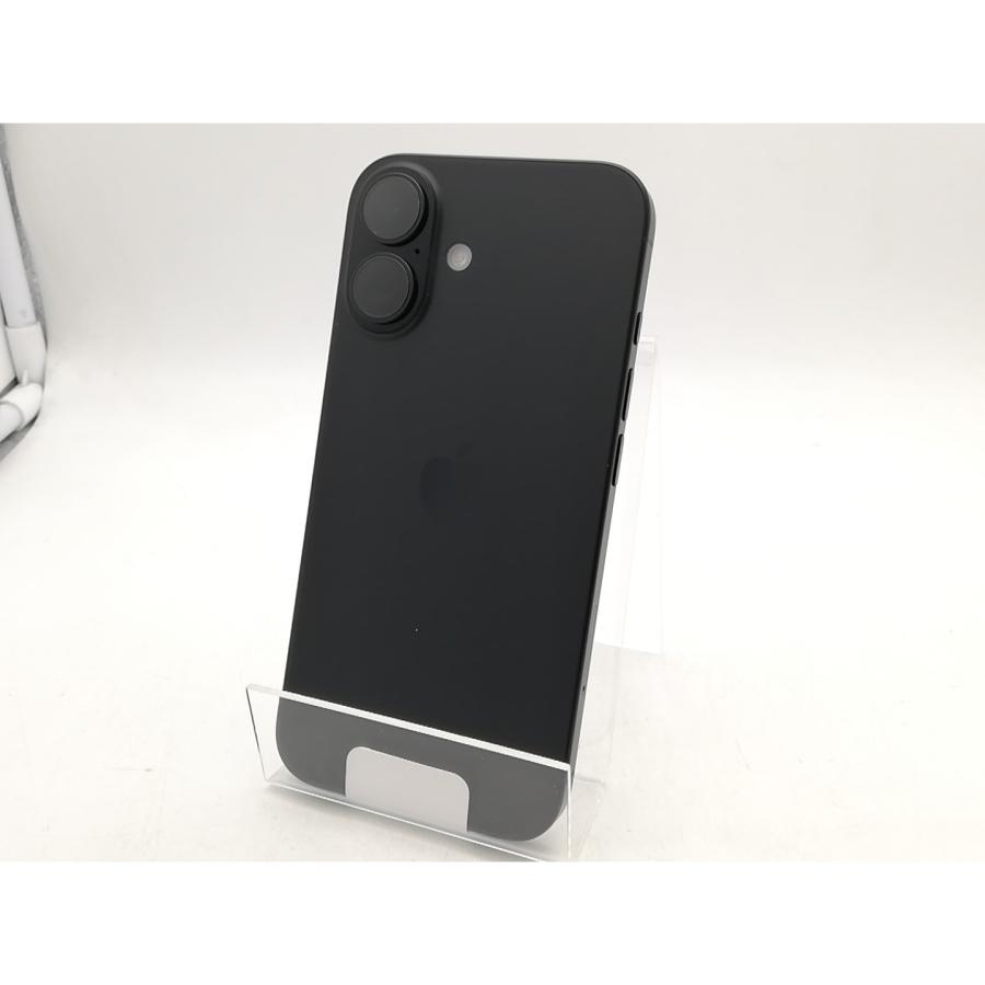【未使用】Apple 国内版 【SIMフリー】 iPhone 16 128GB ブラック MYDQ3J/A【柏】保証期間３ヶ月の画像