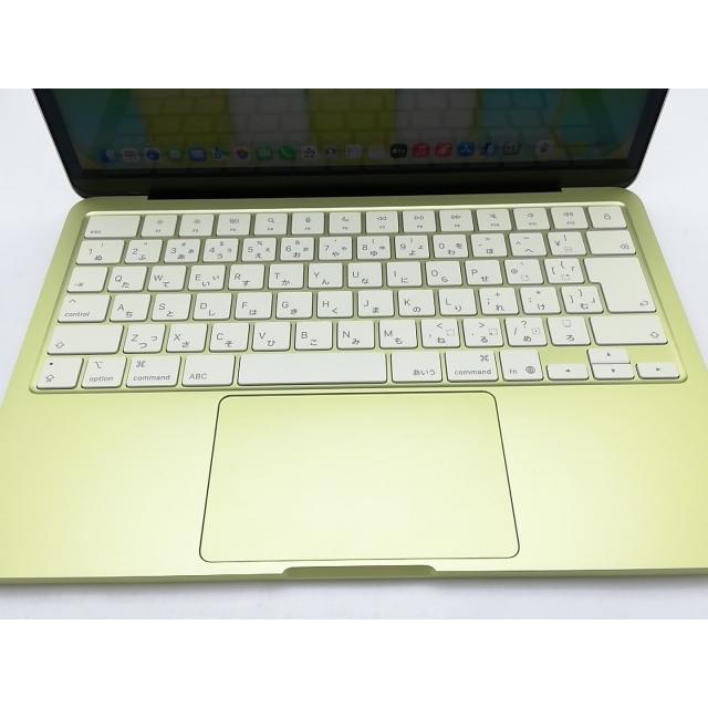 【中古】Apple MacBook Neo 13インチ A18 Pro(CPU:6C/GPU:5C) 8GB/256GB シトラス MHFD4J/A (13インチ,A18 Pro)【柏】保証期間１ヶ月【ランクA】の画像