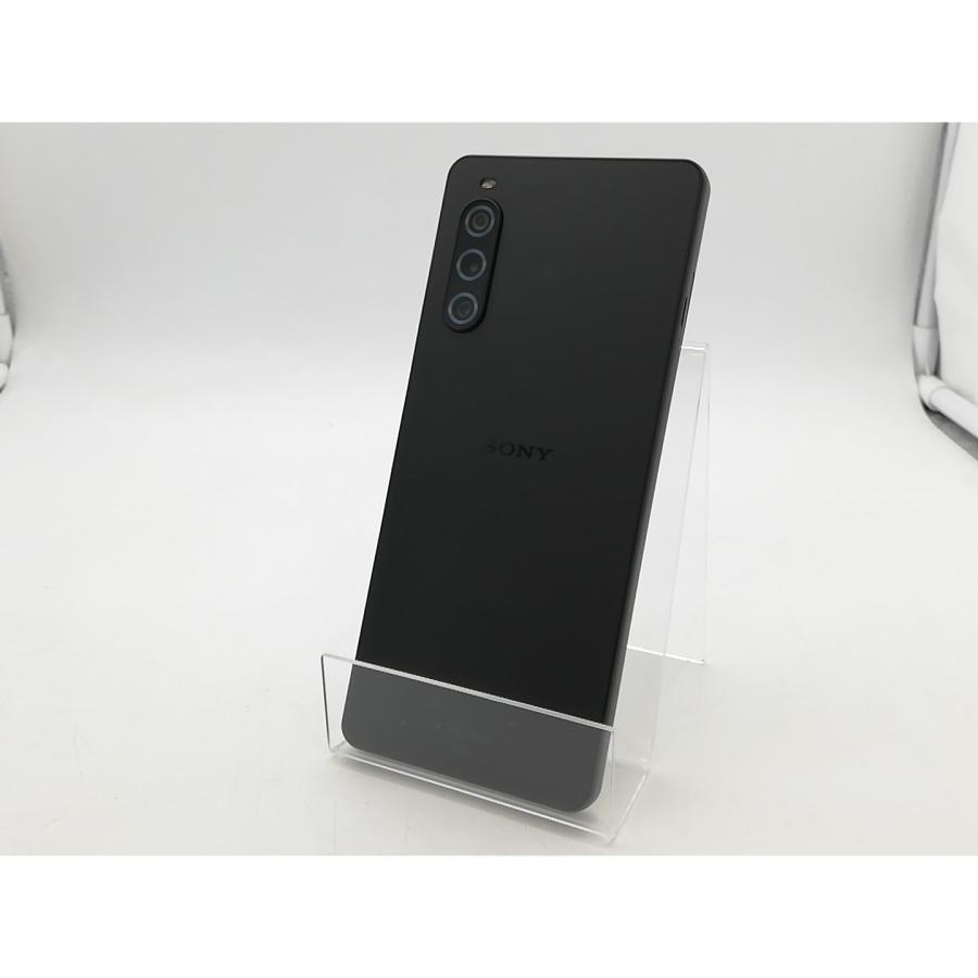 中古】SONY au 【SIMフリー】 Xperia 10 V ブラック 6GB 128GB SOG11