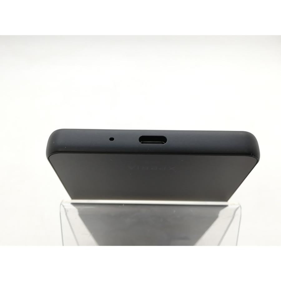 中古】SONY au 【SIMフリー】 Xperia 10 V ブラック 6GB 128GB SOG11