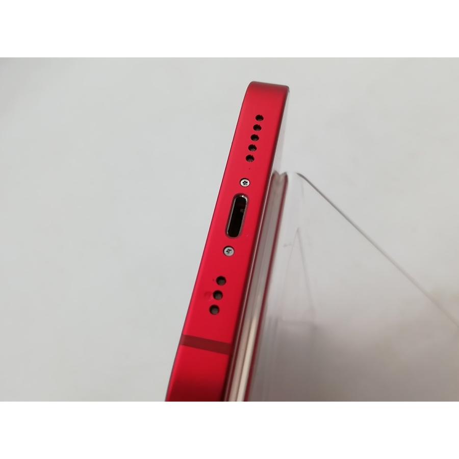 【中古】Apple au 【SIMフリー】 iPhone 14 128GB  (PRODUCT)RED MPV93J/A【柏】保証期間１ヶ月【ランクB】の画像