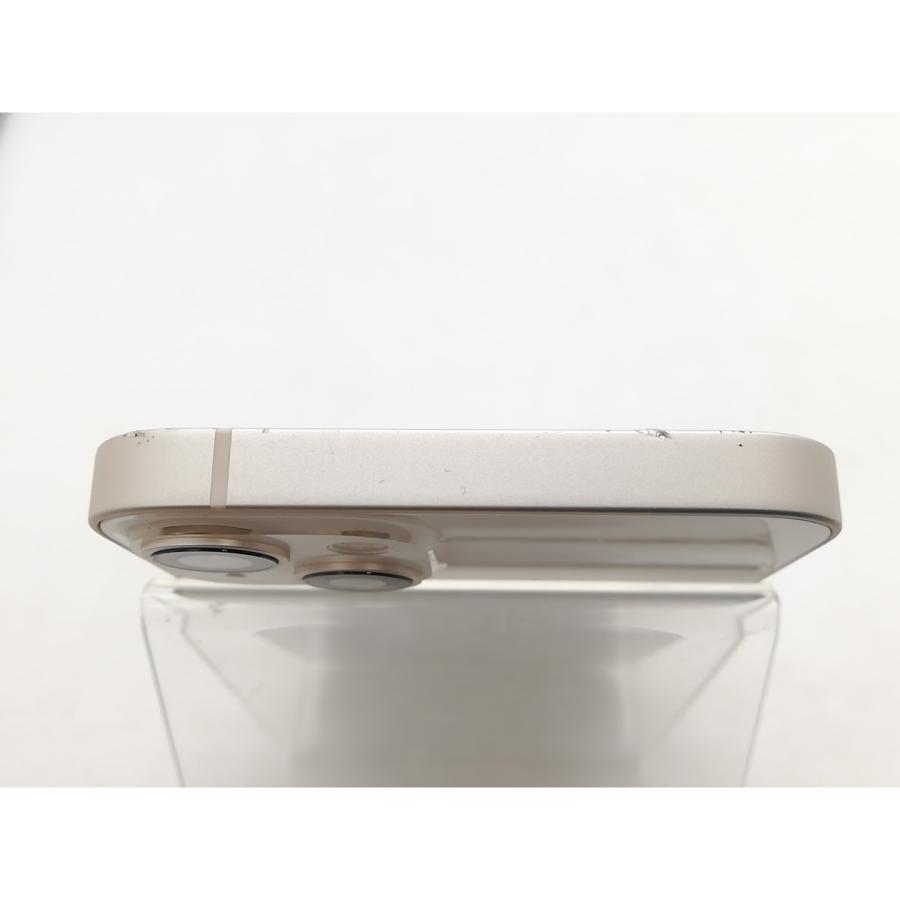 【中古】Apple au 【SIMフリー】 iPhone 13 128GB スターライト MLND3J/A【柏】保証期間１ヶ月【ランクB】の画像