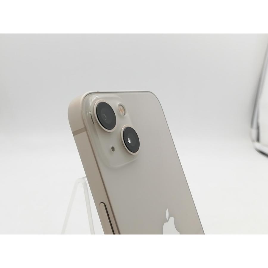 【中古】Apple au 【SIMフリー】 iPhone 13 128GB スターライト MLND3J/A【柏】保証期間１ヶ月【ランクB】の画像