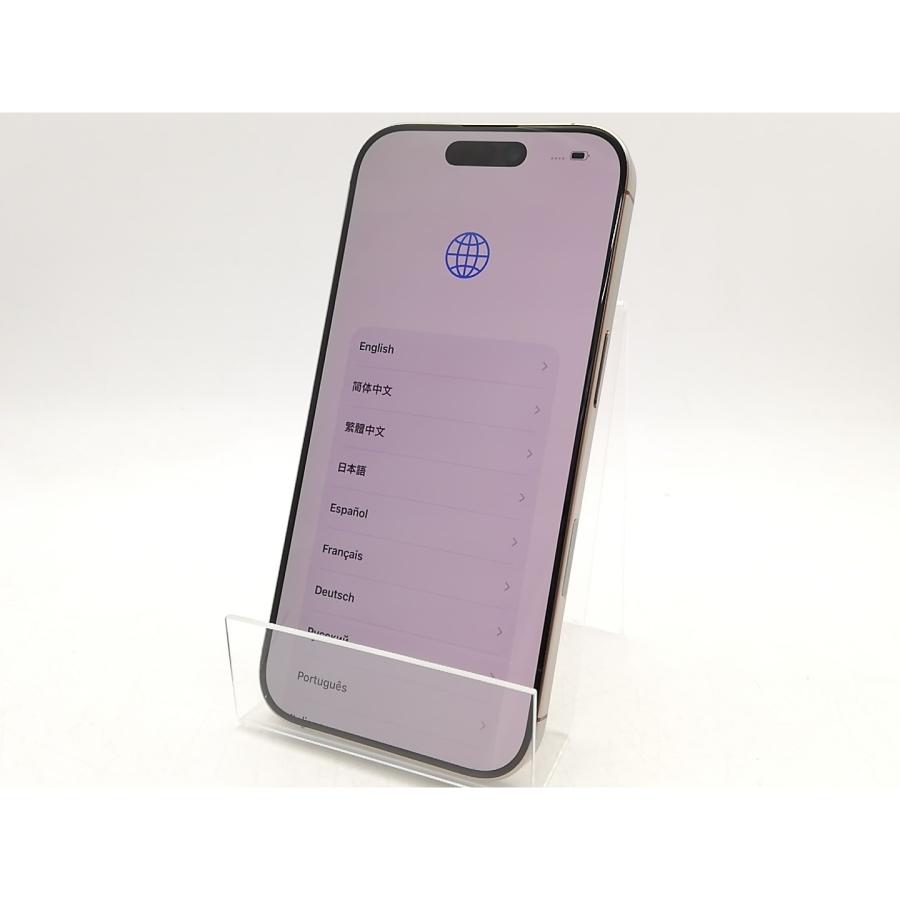 中古】Apple 国内版 【SIMフリー】 iPhone 16 Pro 128GB デザート
