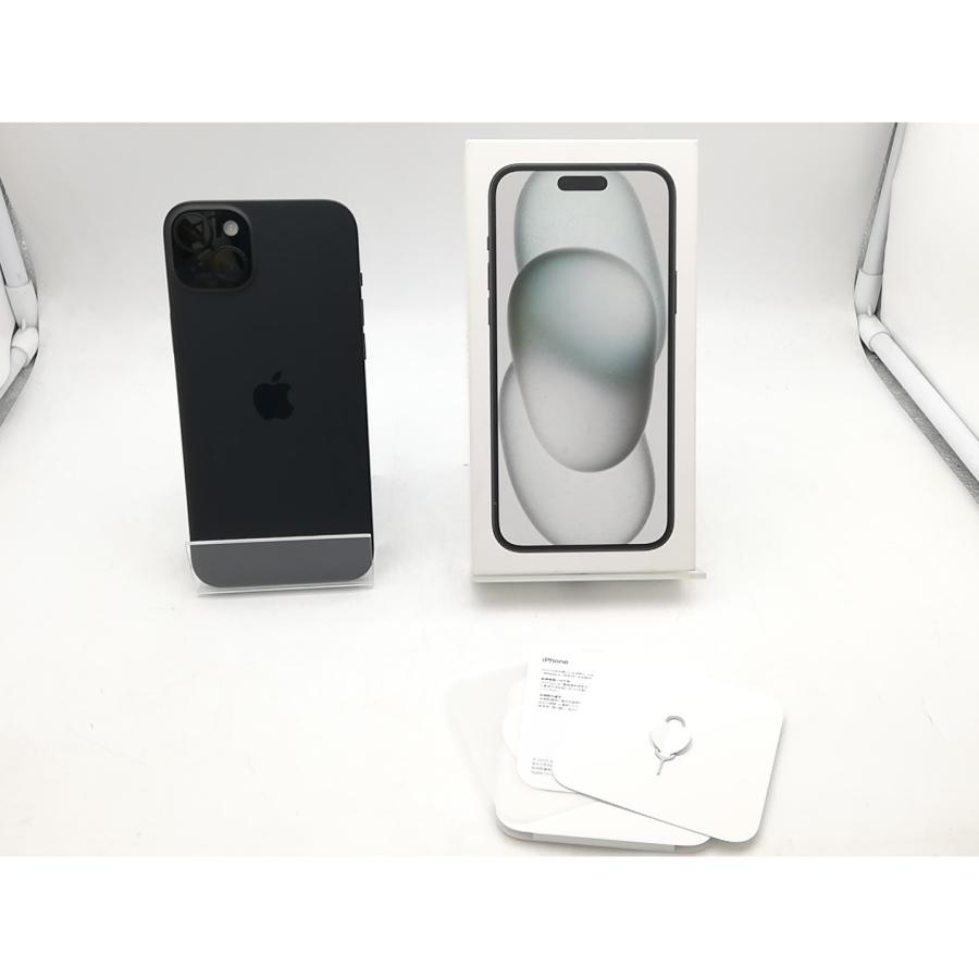 中古】Apple SoftBank 【SIMフリー】 iPhone 15 Plus 128GB ブラック
