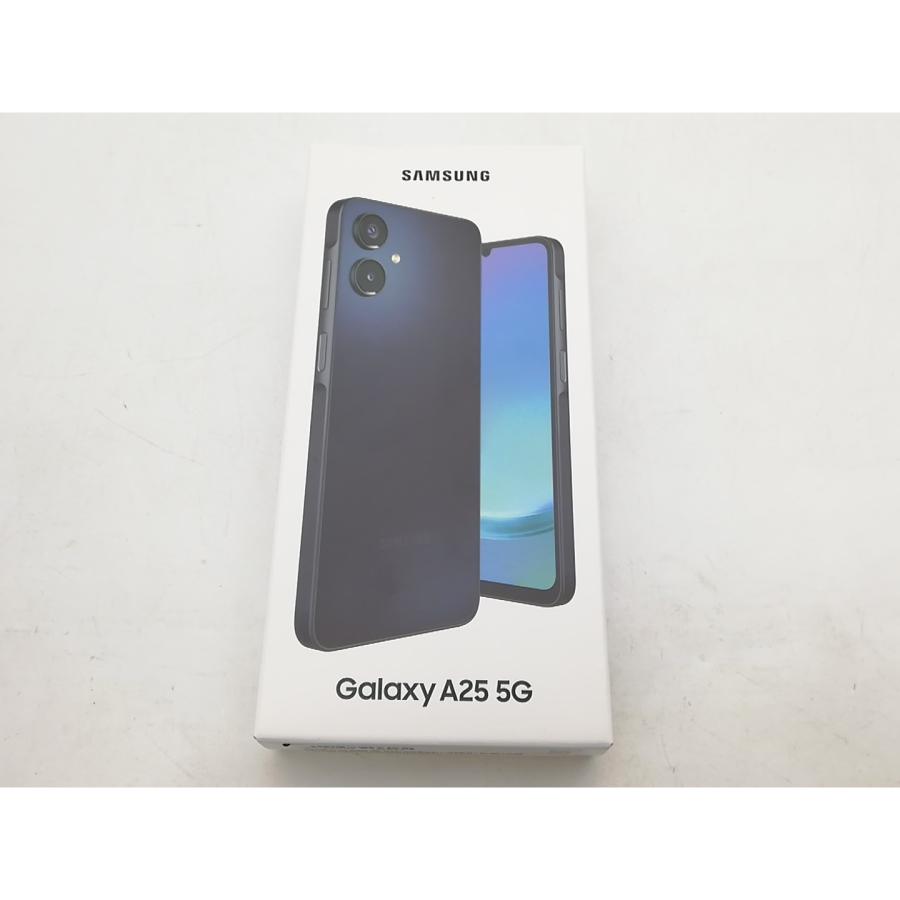 未使用】SAMSUNG au 【SIMフリー】 Galaxy A25 5G ブラック 4GB 64GB