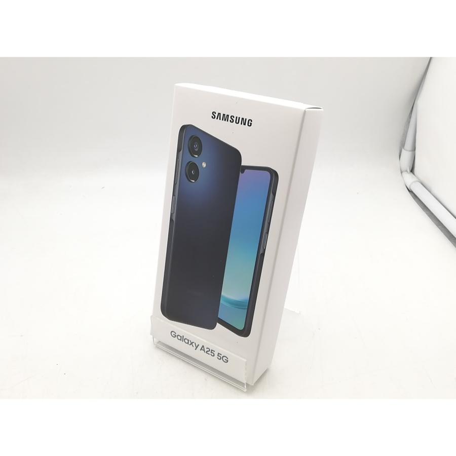 未使用】SAMSUNG au 【SIMフリー】 Galaxy A25 5G ブラック 4GB 64GB