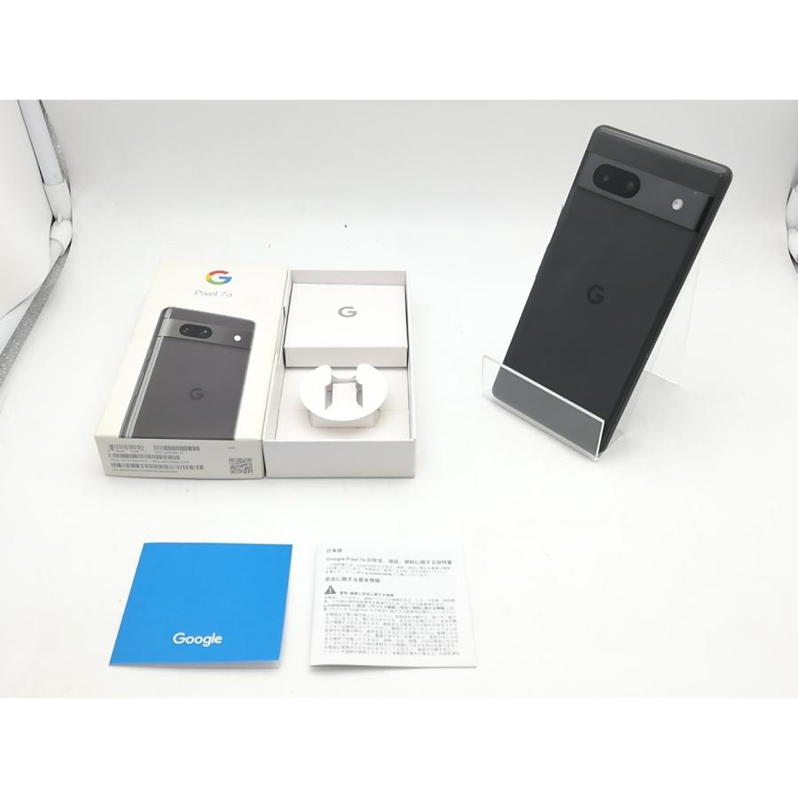 中古】Google 国内版 【SIMフリー】 Pixel 7a チャコール 8GB 128GB