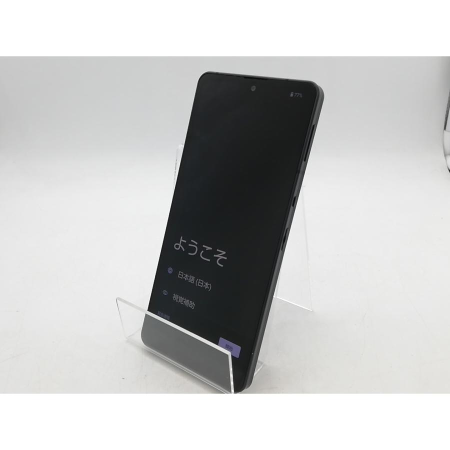 中古】SHARP docomo 【SIMフリー】 AQUOS sense6 ブルーメタリック 4GB