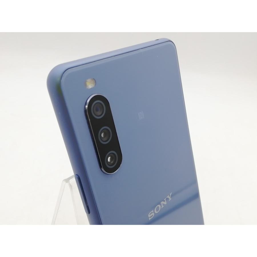 中古】SONY ymobile 【SIMロック解除済み】 Xperia 10 III ブルー 6GB
