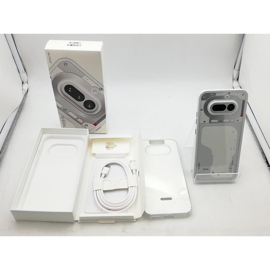 中古】NOTHING 国内版 【SIMフリー】 Nothing Phone (4a) ホワイト 8GB