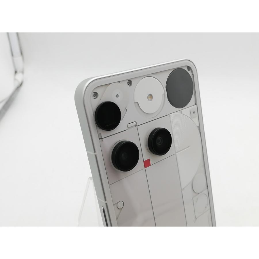 中古】NOTHING 国内版 【SIMフリー】 Nothing Phone (3) ホワイト 12GB