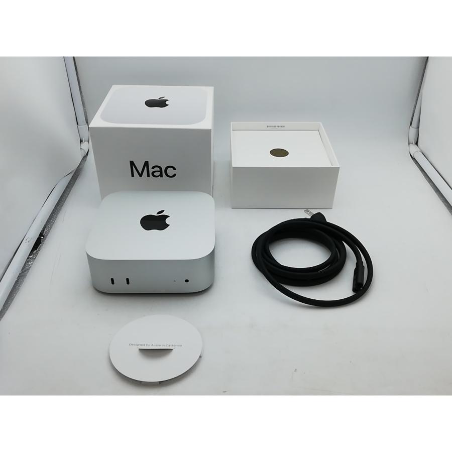Mac mini M4／10C-CPU&GPU／16GB 256GB 美品 中古】Apple Mac mini M4(CPU:10C/GPU:10C) 16GB/256GB シルバー