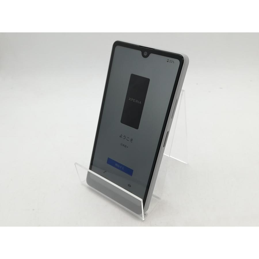 中古】SONY au 【SIMフリー】 Xperia Ace III グレー 4GB 64GB SOG08
