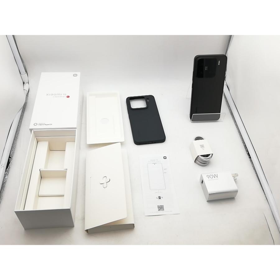 中古】Xiaomi 【SIMフリー】 Xiaomi 15 ブラック 12GB 256GB【柏】保証