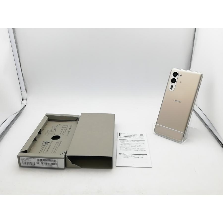 中古】FCNT 楽天モバイル 【SIMフリー】 arrows We2 Plus シャンパン