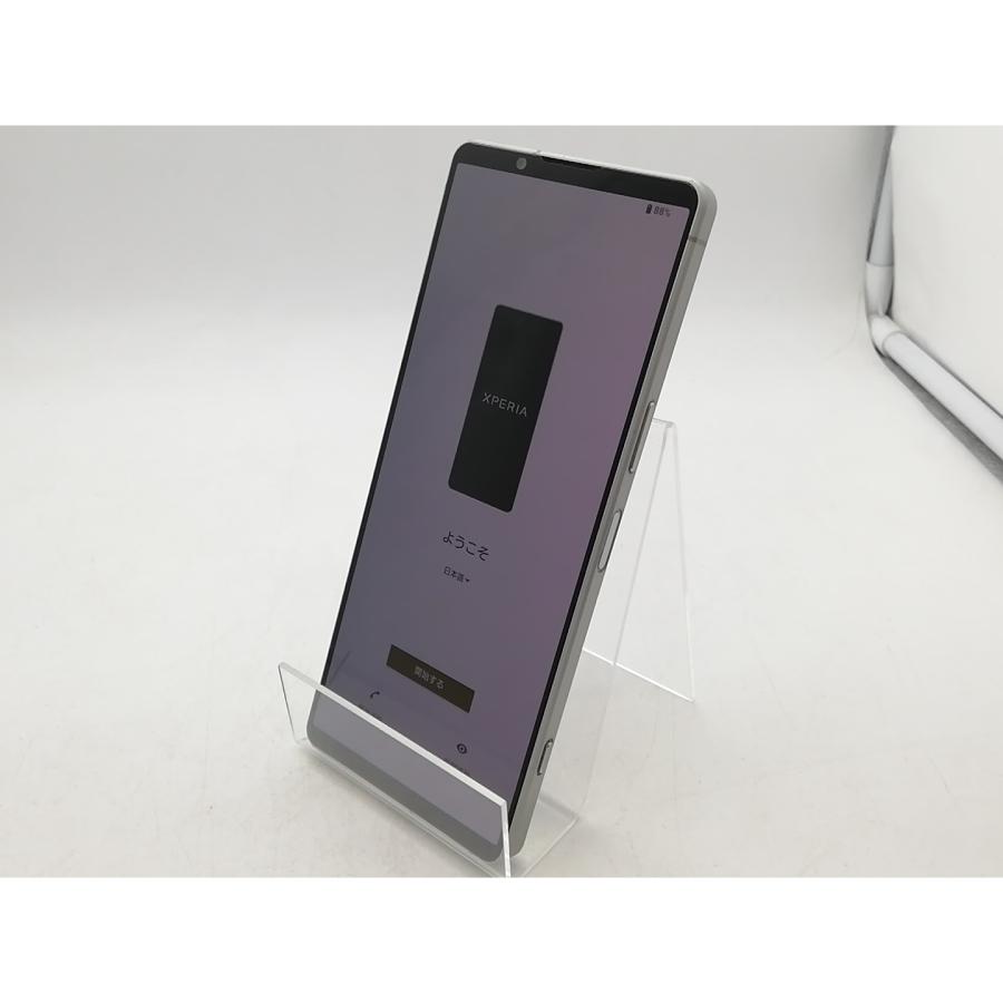 中古】SONY 国内版 【SIMフリー】 Xperia 1 V プラチナシルバー 16GB