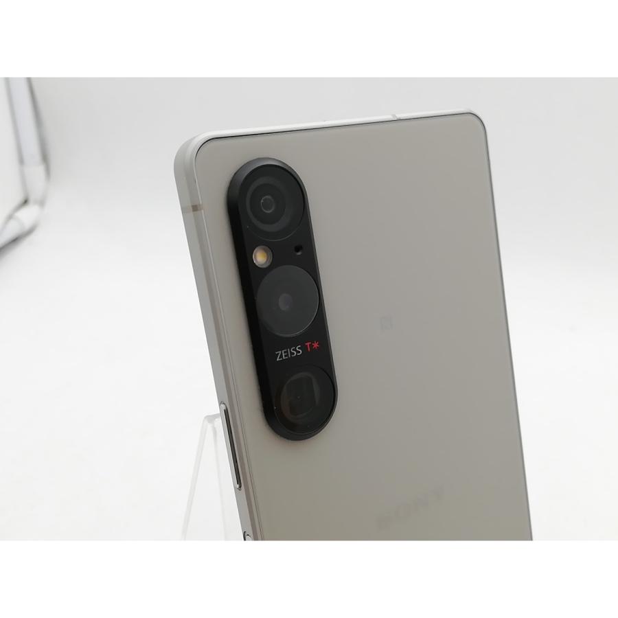 中古】SONY 国内版 【SIMフリー】 Xperia 1 V プラチナシルバー 16GB