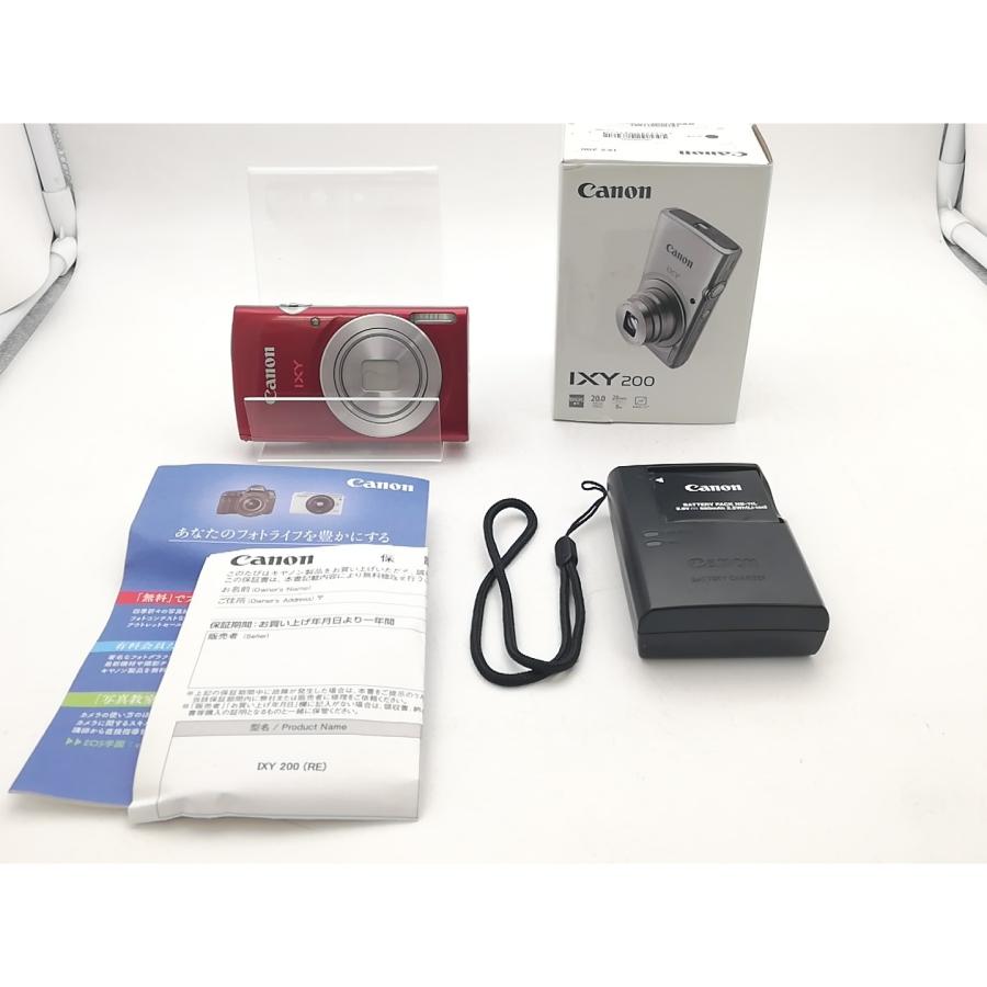 中古】Canon IXY 200 レッド (RE)【柏】保証期間1ヶ月【ランクA