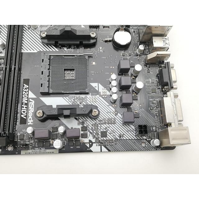 中古】ASRock A320M-HDV R4.0 A320/AM4/MicroATX【秋葉3号】保証期間1