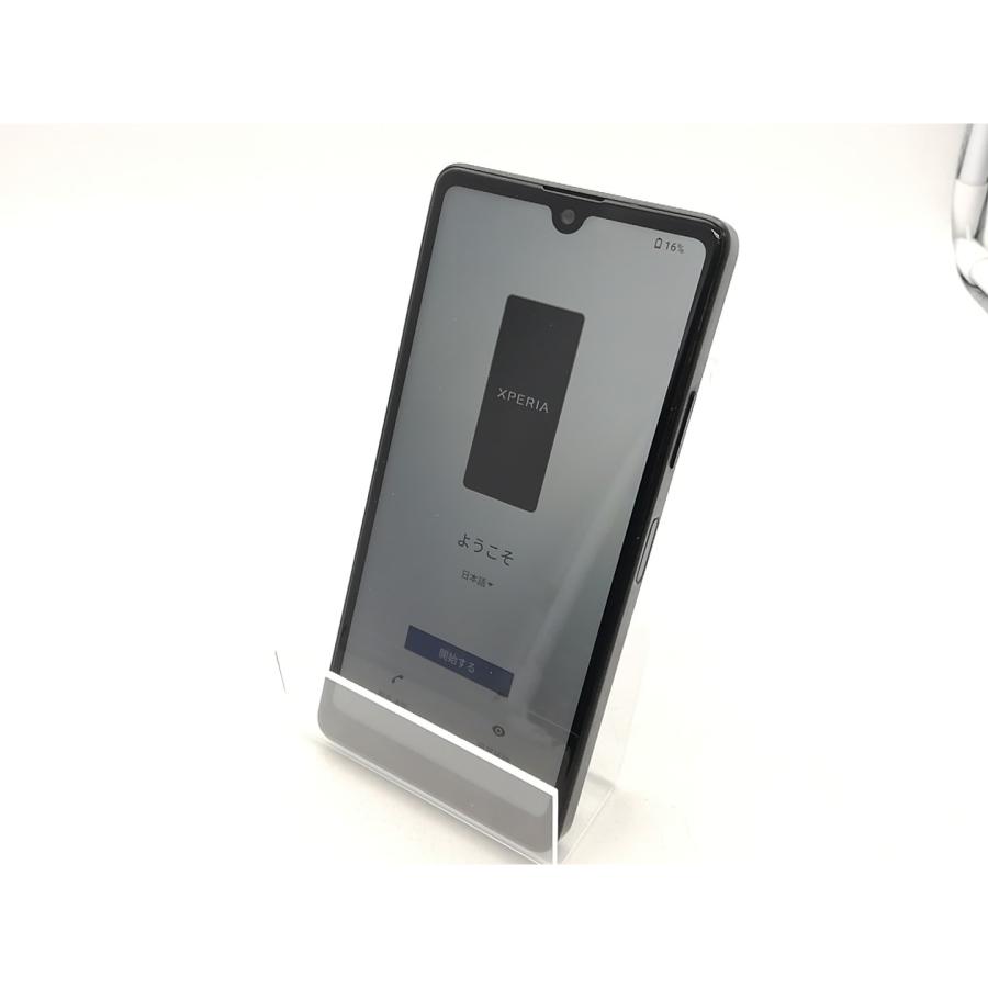 中古】SONY ymobile 【SIMフリー】 Xperia Ace III ブラック 4GB 64GB