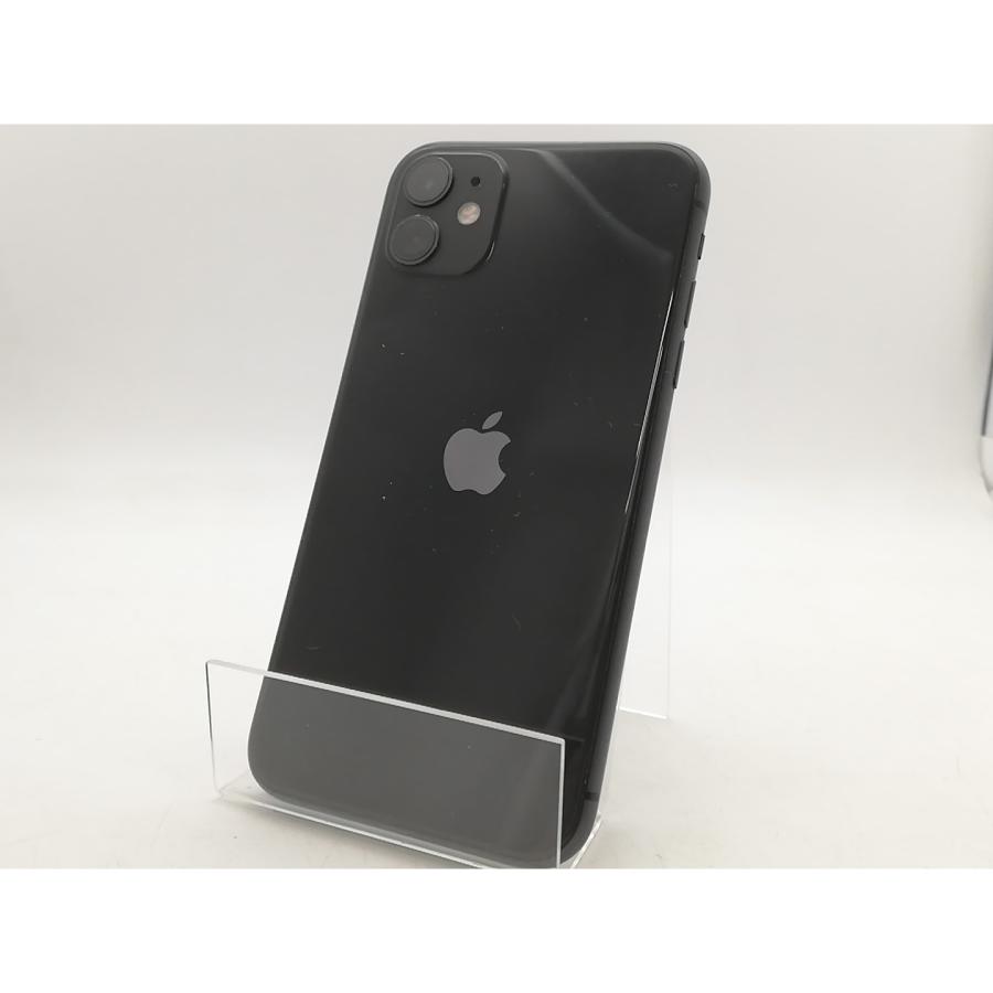 中古】Apple SoftBank 【SIMロック解除済み】 iPhone 11 64GB ブラック