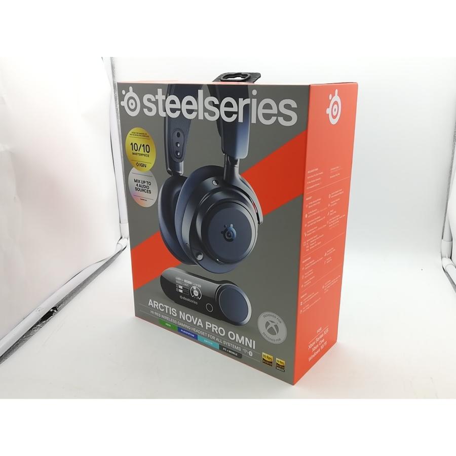 SteelSeries Arctis Nova Pro Omni 新品未開封 未使用】SteelSeries Arctis Nova Pro Omni【柏】保証期間3ヶ月