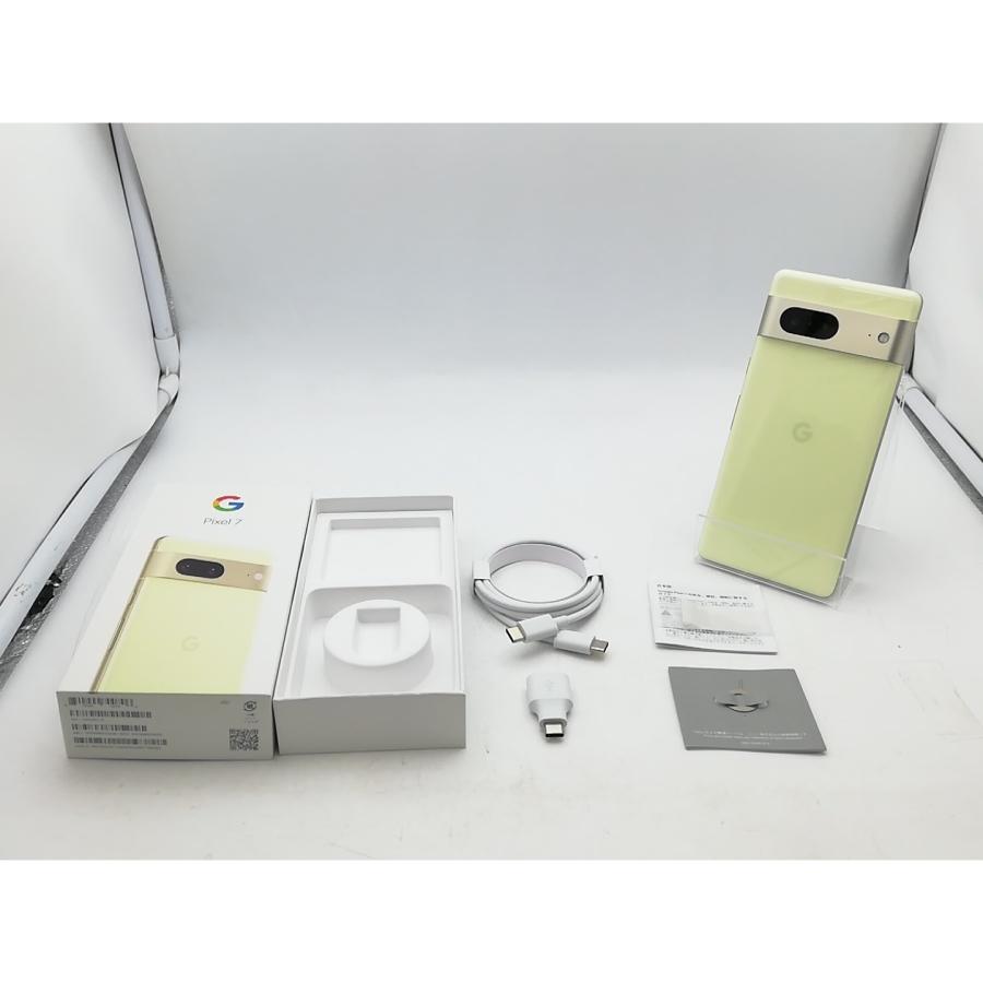 中古】Google 国内版 【SIMフリー】 Pixel 7 レモングラス 8GB 128GB