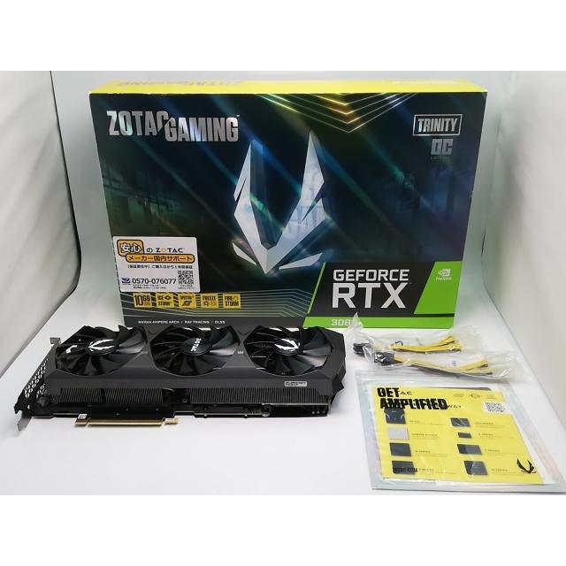 【中古】ZOTAC RTX3080 Trinity 10GB GDDR6X 中古】ZOTAC GeForce RTX 3080 Trinity OC LHR（ZT-A30800J-10PLHR