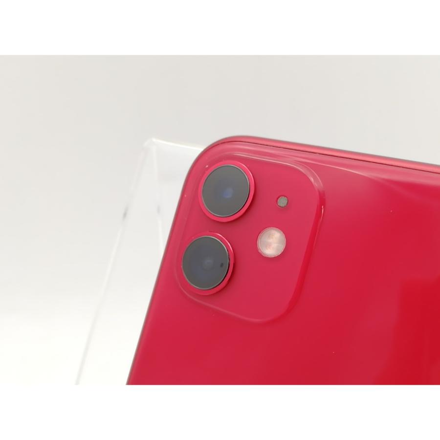 iPhone 11 au レッド　64GB simロック解除済み 中古】Apple au 【SIMロック解除済み】 iPhone 11 64GB (PRODUCT)RED