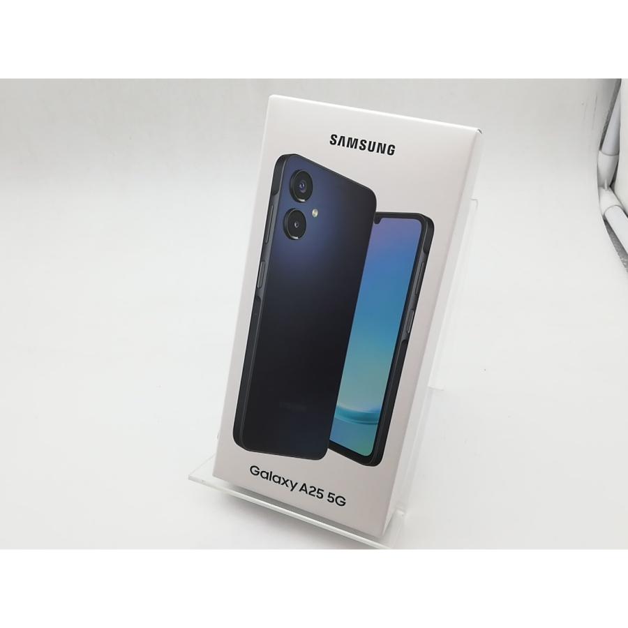 未使用】SAMSUNG au 【SIMフリー】 Galaxy A25 5G ブラック 4GB 64GB