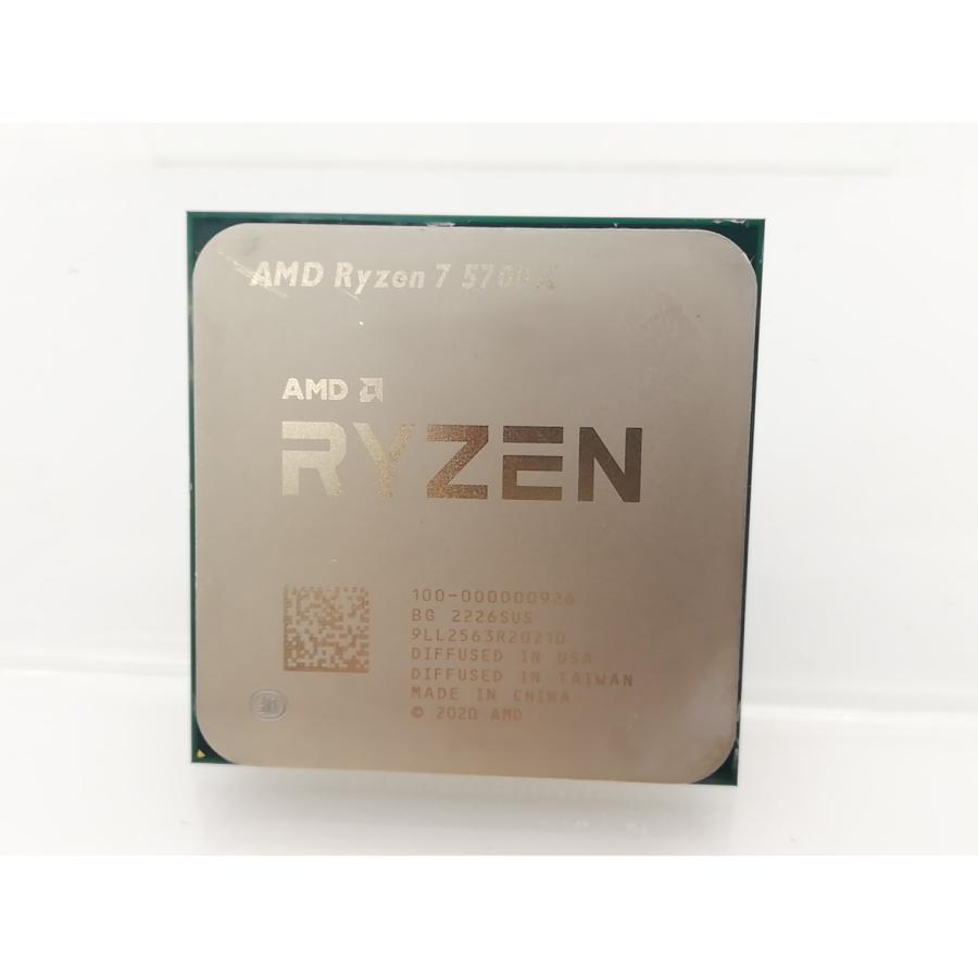 中古】AMD Ryzen 7 5700X (3.4GHz/TC:4.6GHz) BOX AM4/8C/16T/L3 32MB