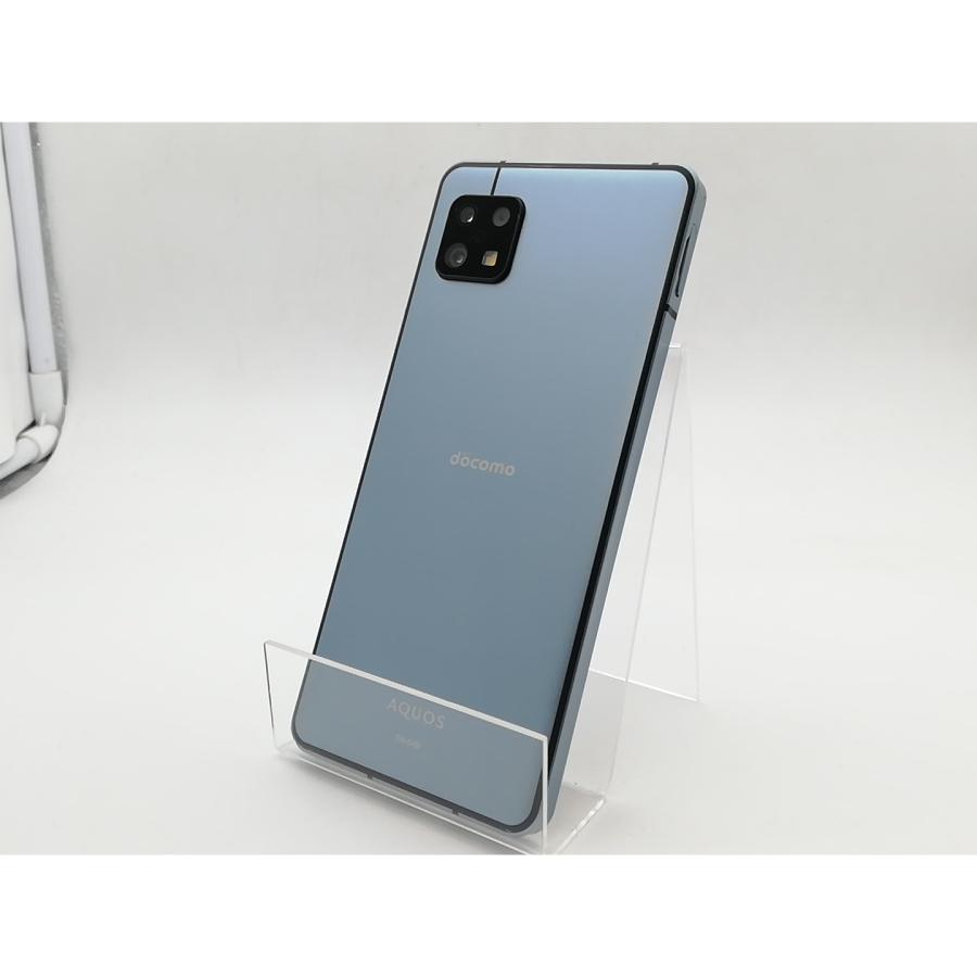 【中古SIMフリー】 docomo AQUOS sense6 本体セット 中古】SHARP docomo 【SIMフリー】 AQUOS sense6 ブルーメタリック 4GB
