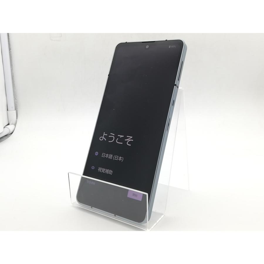 中古】SHARP docomo 【SIMフリー】 AQUOS sense6 ブルーメタリック 4GB