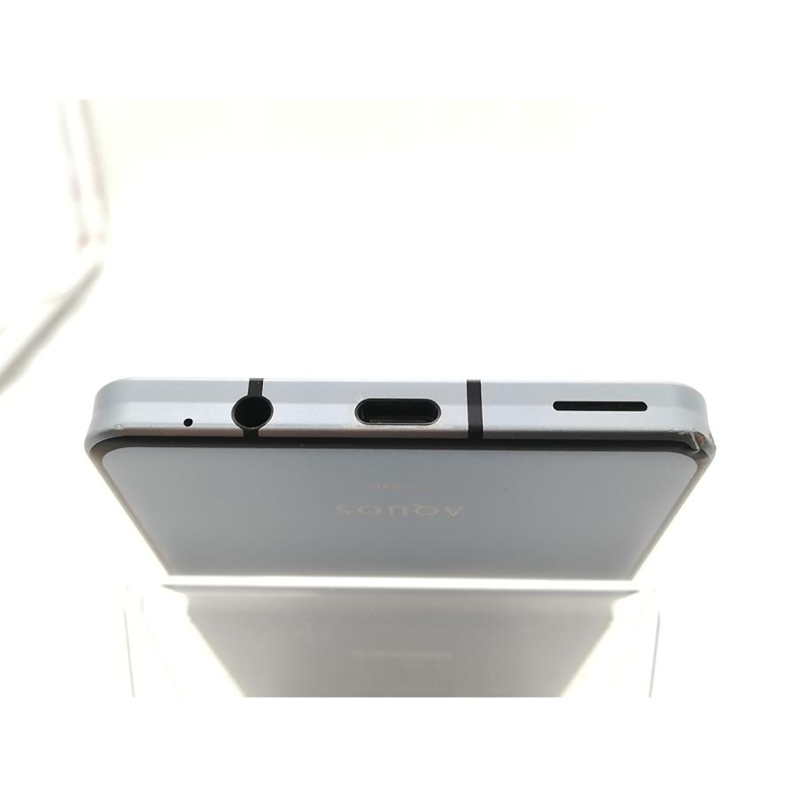 中古】SHARP docomo 【SIMフリー】 AQUOS sense6 ブルーメタリック 4GB