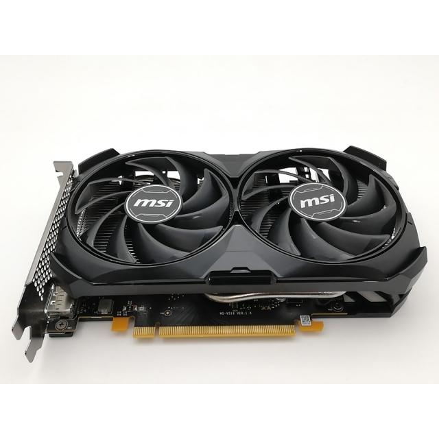 中古】MSI GeForce RTX 4060 VENTUS 2X BLACK 8G OC RTX4060/8GB(GDDR6
