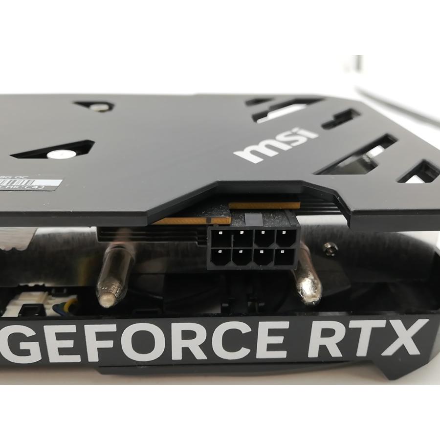 中古】MSI GeForce RTX 4060 VENTUS 2X BLACK 8G OC RTX4060/8GB(GDDR6
