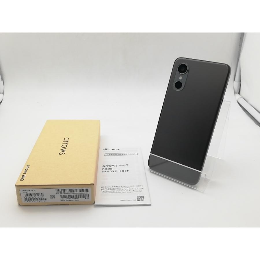 中古】FCNT docomo 【SIMフリー】 arrows We3 ブラック 4GB 64GB F-52G