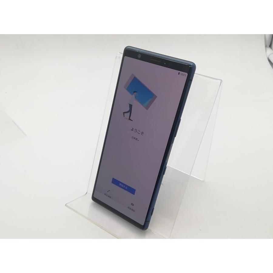 Xperia 5 J9260 ブルー RAM6G ROM128G SONY 中古】SONY 国内版 【SIMフリー】 Xperia 5 ブルー 6GB 128GB J9260