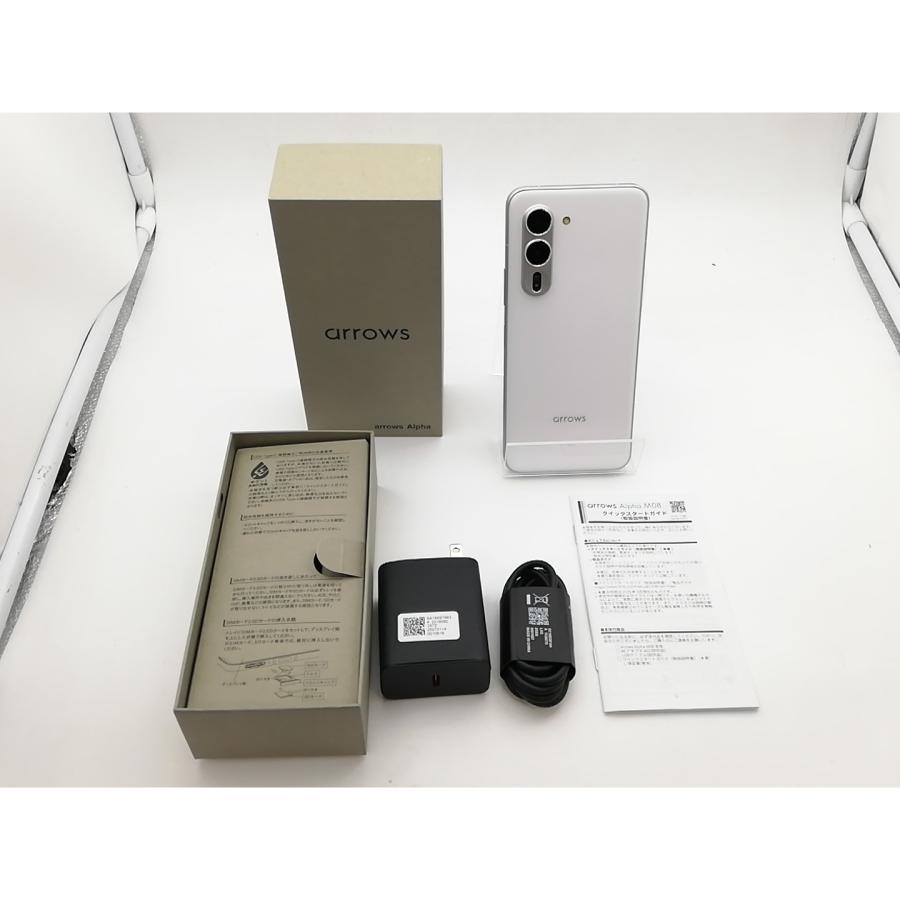 FCNT arrows Alpha M08 ホワイト 新品未開封 中古】FCNT 国内版 【SIMフリー】 arrows Alpha ホワイト 12GB 512GB