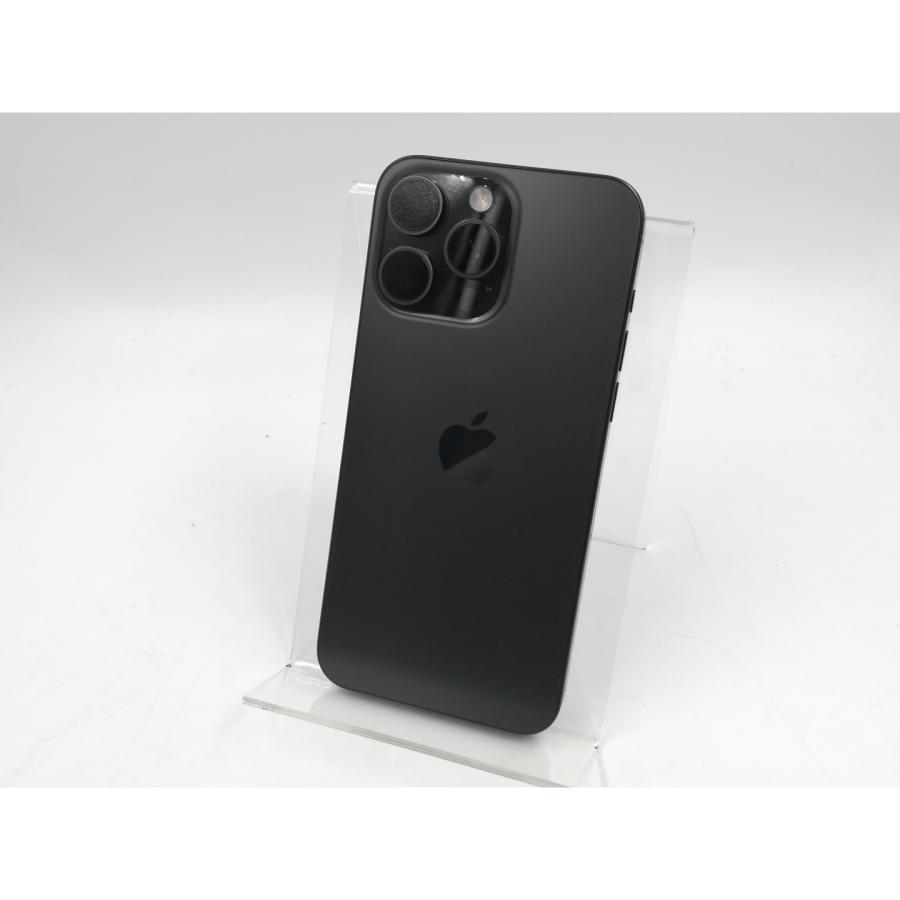 中古】Apple 国内版 【SIMフリー】 iPhone 15 Pro Max 1TB ブラック 