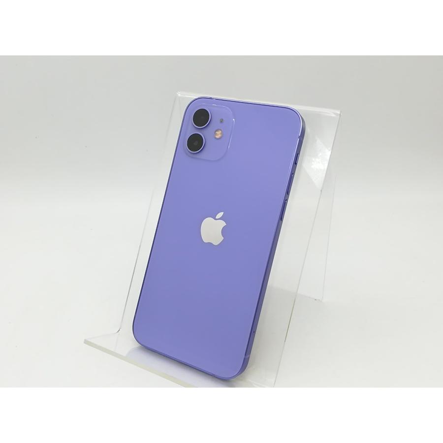 中古】Apple au 【SIMロック解除済み】 iPhone 12 128GB パープル 